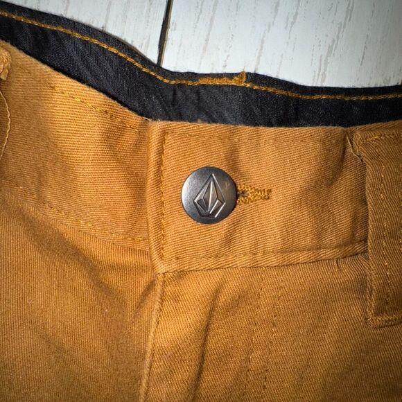 Volcom Hybrid Shorts Mens 28 Waist Surf Turf Copper Performance Active Quick Dry - Picture 4 of 8